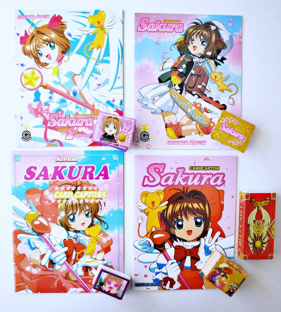 PROMO Sakura [Colección]: 4 Álbumes Completos A Pegar [Complete Set]