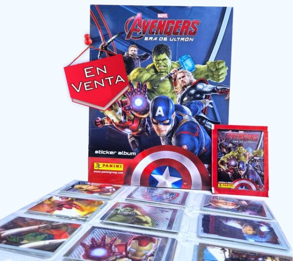 Avengers, Era de Ultrón: Álbum Completo A Pegar [Complete Set]