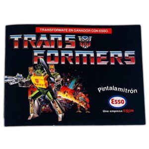 Transformers: Álbum Completo (Con todas sus láminas pegadas) (1986, Esso)