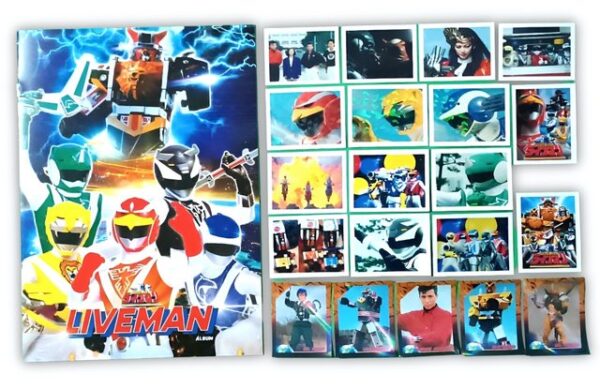 Liveman: Álbum Completo A Pegar [Complete Set]