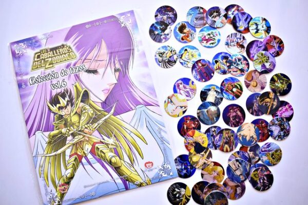 Caballeros del Zodiaco, Tazos Colección V°6 3D [Saint Seiya: Taps]: Coleccionador (2022, DKV)