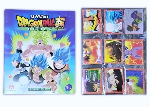 Dragon Ball Super - Broly - La Película (Big-Bang): Álbum Completo A Pegar [Complete Set]