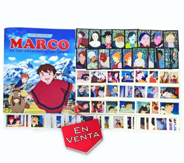 Marco: De los Apeninos a Los Andes: Álbum Completo A Pegar [Complete Set]