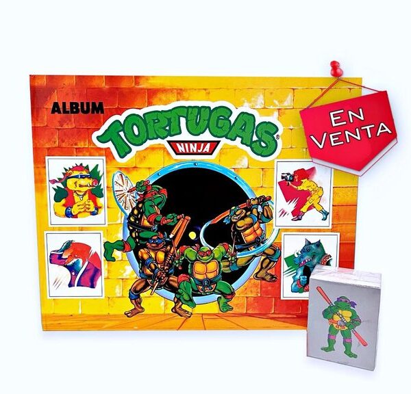 Tortugas Ninja 80' [Tapa Blanda]: Álbum Completo Para Pegar foto 1