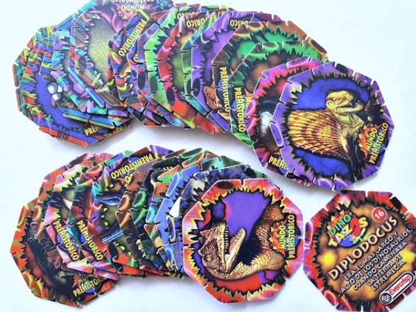 DinoTazos (Evercrisp, 1998): Colección Completa