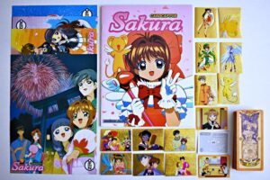 Sakura + Cartas Mágicas + Poster: Álbum Completo A Pegar [Complete Set]