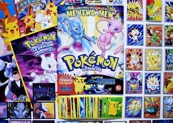 . Pokémon Mewtwo vs Mew: Álbum Completo A Pegar foto 1