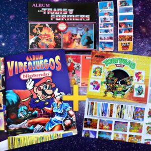 Promo: Transformers + Video Juegos + Tortugas Ninja: Completos A Pegar [Complete Set]
