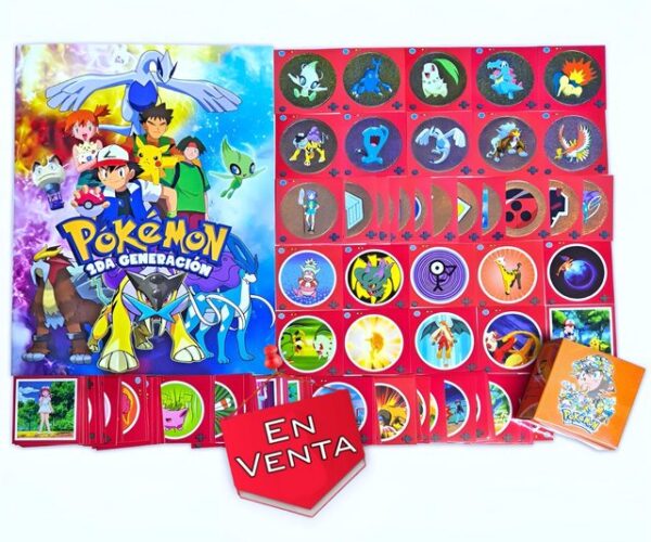 Pokémon, 2da Generación: Álbum Completo A Pegar [Complete Set]