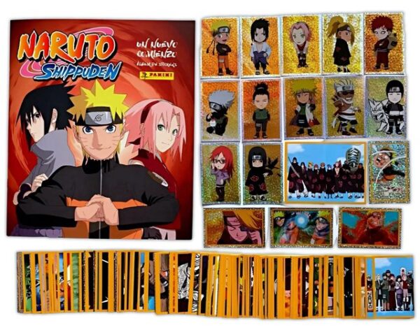 Naruto Shippuden, Un Nuevo Comienzo: Álbum Completo A Pegar [Complete Set]