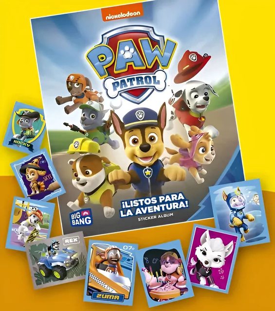 Paw Patrol, Listos Para la Aventura!: Álbum Completo A Pegar [Complete Set]