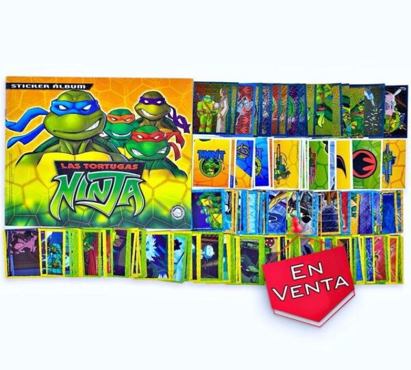 Tortugas Ninja: Álbum Completo A Pegar [Complete Set] [Últimas Unidades]