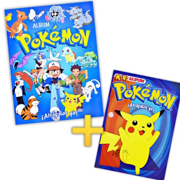 Promo: Pokémon [Grande & Mini] Álbumes Completos A Pegar [Complete Set]