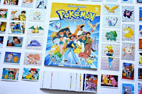 Pokémon, Kanto Liga: Álbum Completo A Pegar [Complete Set]