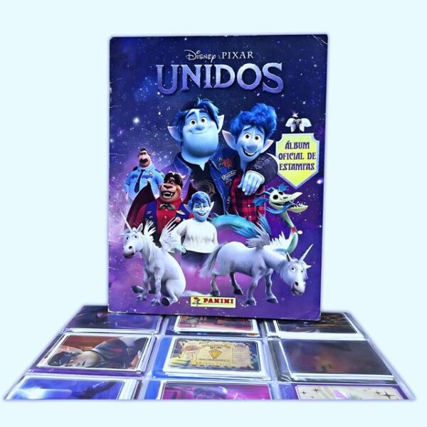 Unidos, Disney Pixar (Panini, 2010): Álbum Completo (Con todas sus láminas pegadas)