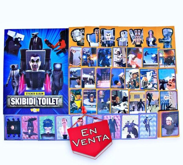 Skibidi Toilet: Álbum Completo A Pegar [Complete Set]