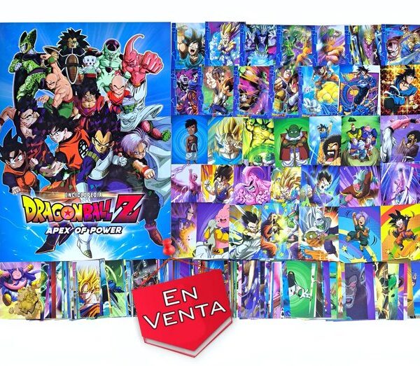 Dragon Ball Z: Enciclopedia Apex of power: Álbum Completo A Pegar foto 1