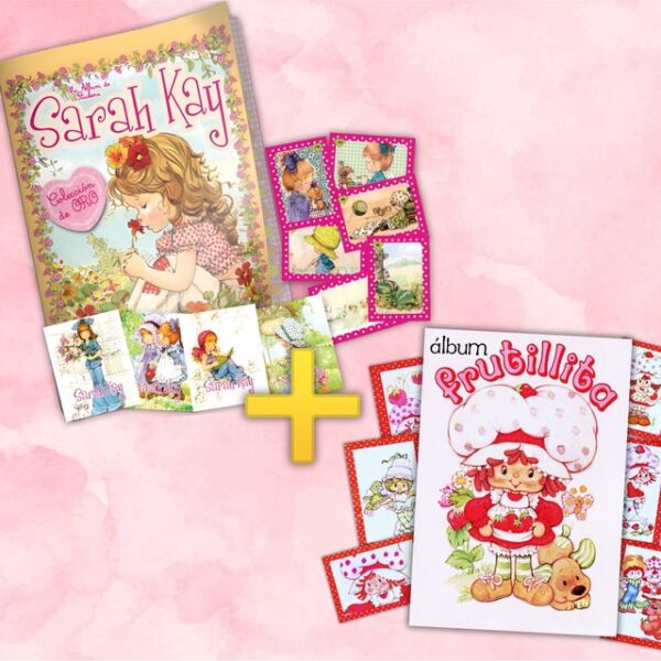 Álbum Promo:: Sarah Kay + Frutillita Completos A Pegar [Complete Set]