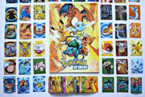 Pokémon, Attacks: Álbum Completo A Pegar [Complete Set]