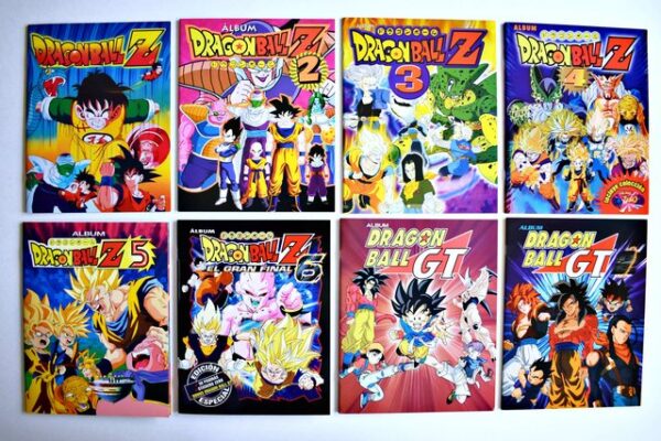 PROMO Dragon Ball Z / GT [Colección]: 8 Álbumes Completos A Pegar [Complete Set]