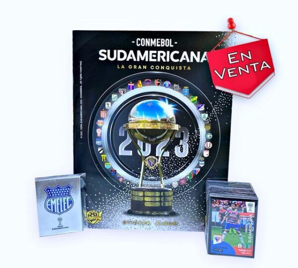 Copa SudAméricana 2023 Conmebol: Álbum Completo A Pegar [Complete Set]