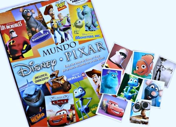 Mundo Disney Pixar (Salo, 2009): Álbum Completo (Con todas sus láminas pegadas)