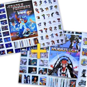Promo: Robotech + Transformers [ Álbumes Completos A Pegar [Complete Set]]