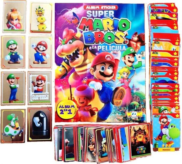 Super Mario Bros, La Película: Álbum Completo A Pegar [Complete Set]