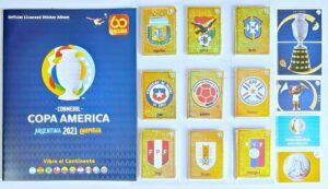 Copa América 2021 Argentina Colombia: Álbum Completo A Pegar [Complete Set]