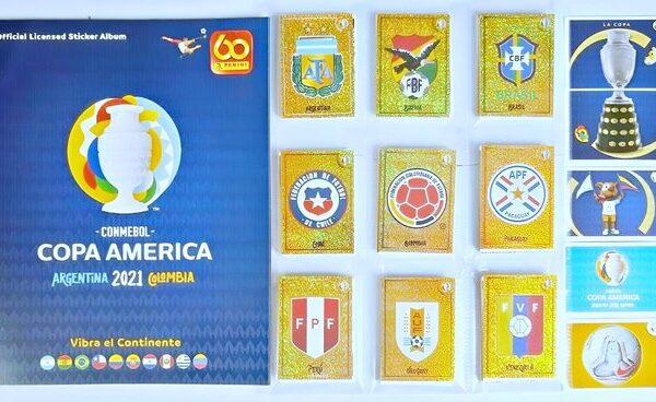 Copa América 2021 Argentina Colombia: Álbum Completo A Pegar foto 1