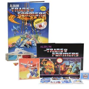 Transformers 80' Pack [Tapa Blanda]: Álbum Completo A Pegar [Complete Set]