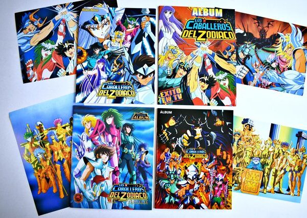 . Promos Caballeros Del Zodiaco [Colección 1]: 4 Álbumes Completos A Pegar foto 1