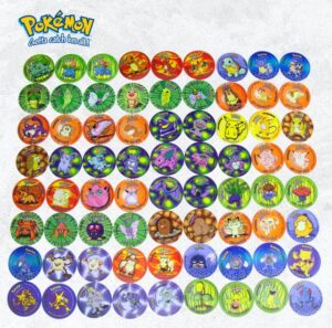 Pokémon, Tazos 1ra Generación [Colección Completa]