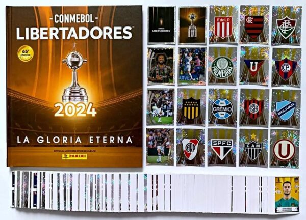 Copa Libertadores 2024 [Tapa Dura]: Álbum Completo A Pegar [Complete Set]
