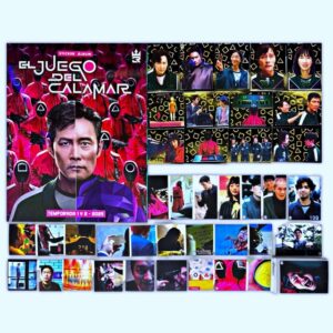 El Juego del Calamar: Álbum Completo A Pegar [Complete Set]