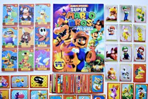 Super Mario Bros, La Película [Tapa Dura]: Álbum Completo A Pegar [Complete Set]
