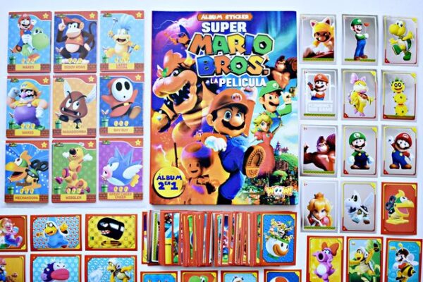 Super Mario Bros, La Película [Tapa Dura]: Álbum Completo A Pegar [Complete Set]