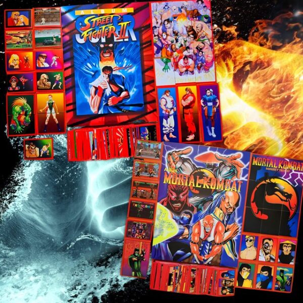 Street Fighter VS Mortal Kombat: Álbum Completo A Pegar [Complete Set]
