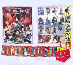 Ataque de Titanes 2: Álbum Completo A Pegar [Complete Set]