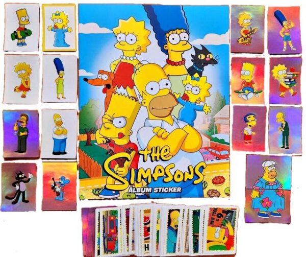 Los Simpsons: Álbum Completo A Pegar [Complete Set]