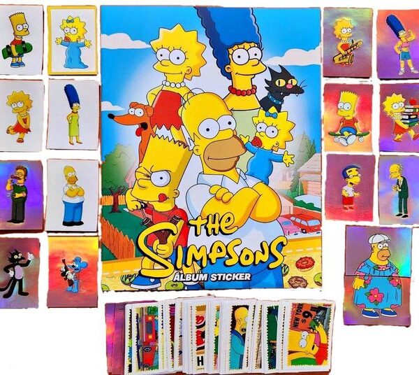 Los Simpsons: Álbum Completo A Pegar foto 1