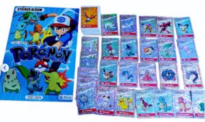 Pokémon Kanto y Johto: Álbum Completo A Pegar [Complete Set]