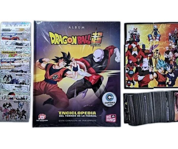 Dragon Ball Super Enciclopedia (Big-Bang): Álbum Completo Con láminas pegas foto 1