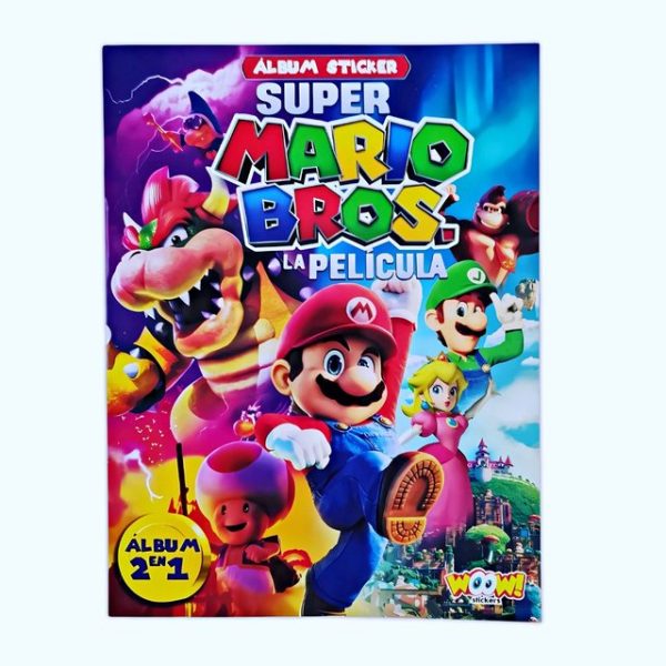 Super Mario Bros, La Película [Tapa Dura]: Álbum Completo A Pegar [Complete Set]