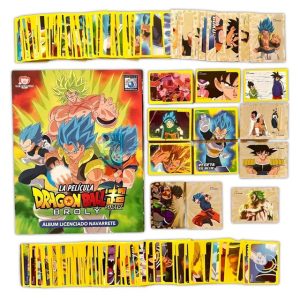 Dragon Ball Super - Broly - La Película: Álbum Completo (Con todas sus láminas pegadas) (2019, Navarrete)